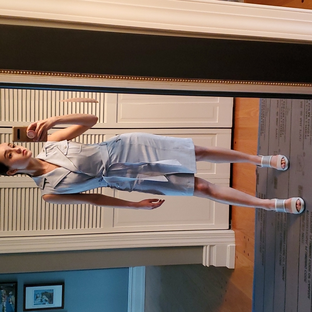 NWT Calvin Klein Petites Wrap Dress